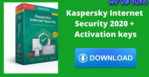 Kaspersky Internet Security 2020 : Activation .